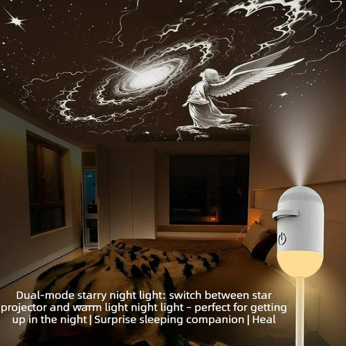 Galaxy Dreams Star Projector Lamp